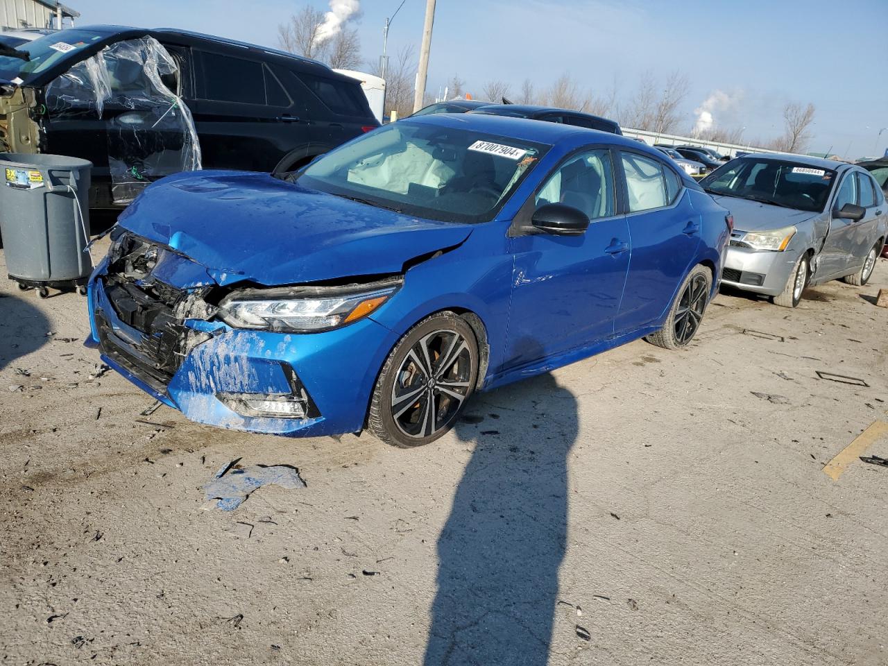 2020 Nissan Sentra Sr იყიდება Pekin-ში, IL - Front End
