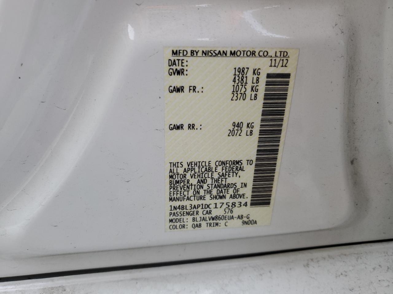 2013 Nissan Altima - Image 12