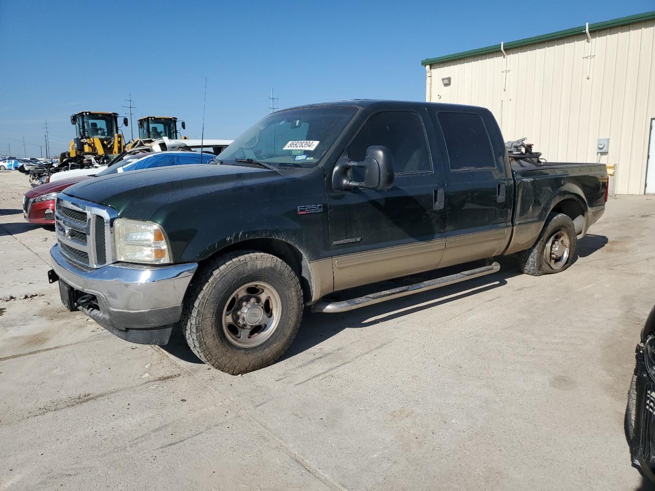 2001 Ford F250 Super Duty VIN: 1FTNW20F21EC73904 Lot: 86928394