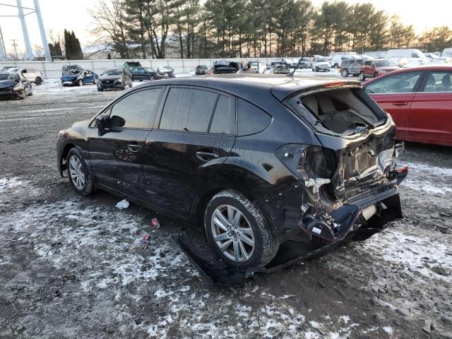 SUBARU IMPREZA 2015 Чорний