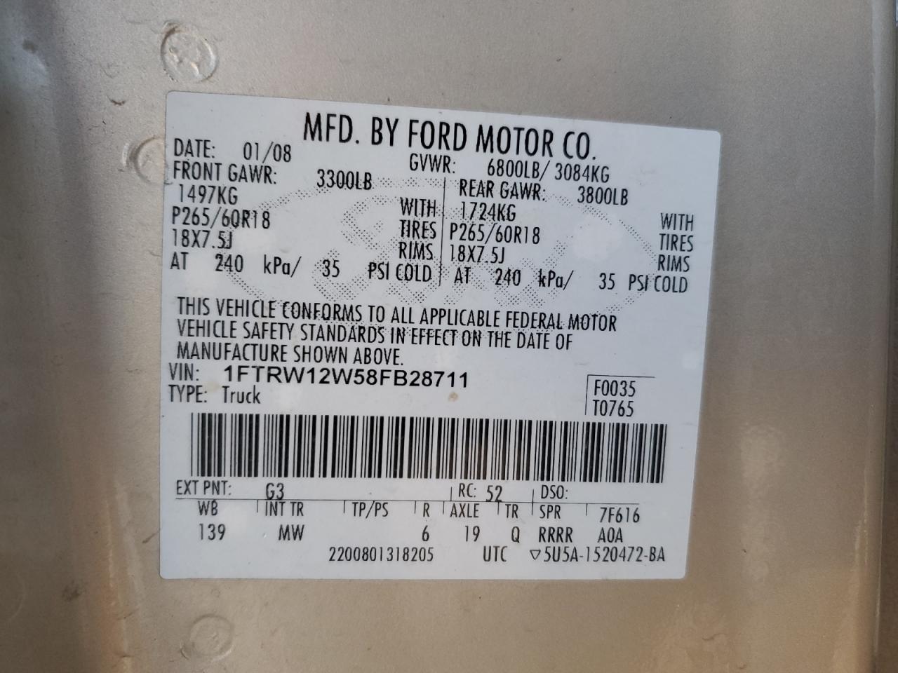 2008 Ford F-150 - Image 12