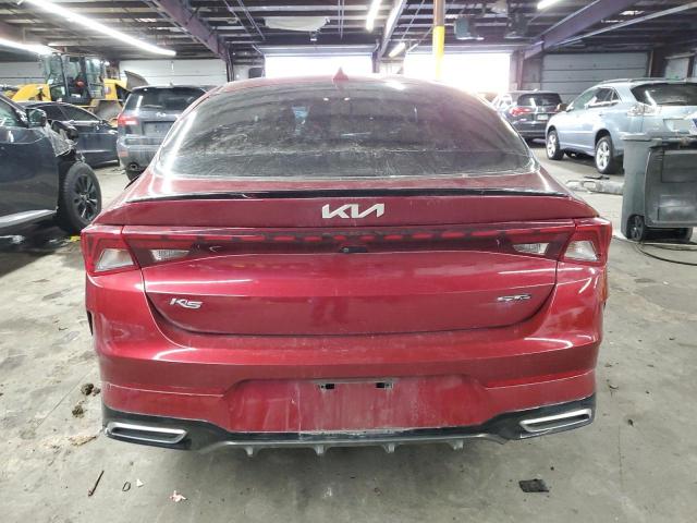  KIA K5 2022 Бордовый