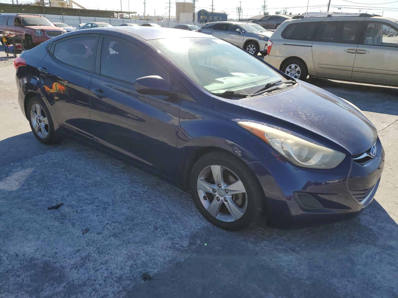 VIN 5NPDH4AE8DH346060 2013 HYUNDAI ELANTRA no.4