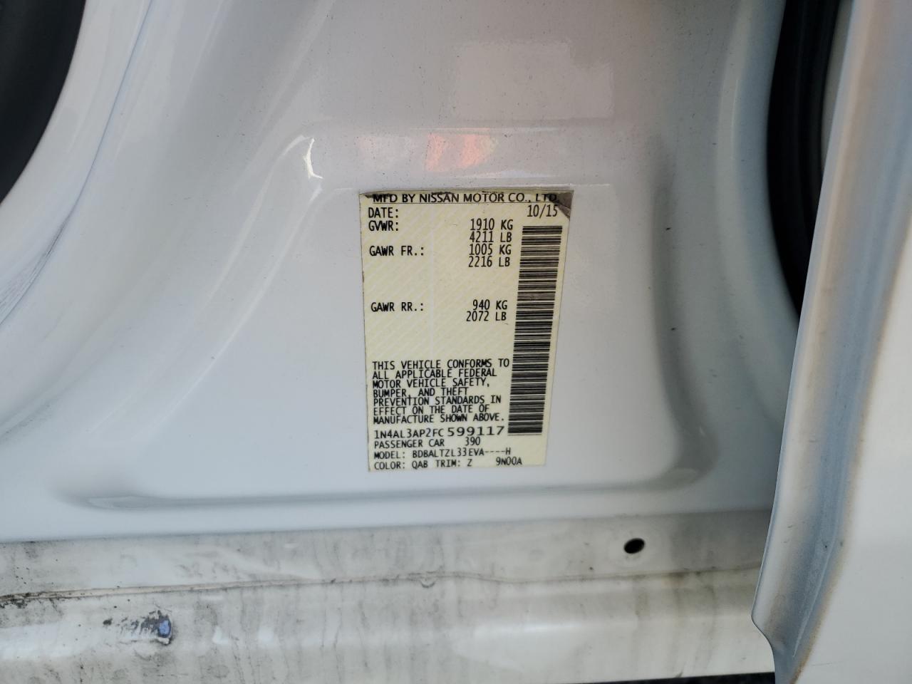 2015 Nissan Altima - Image 13