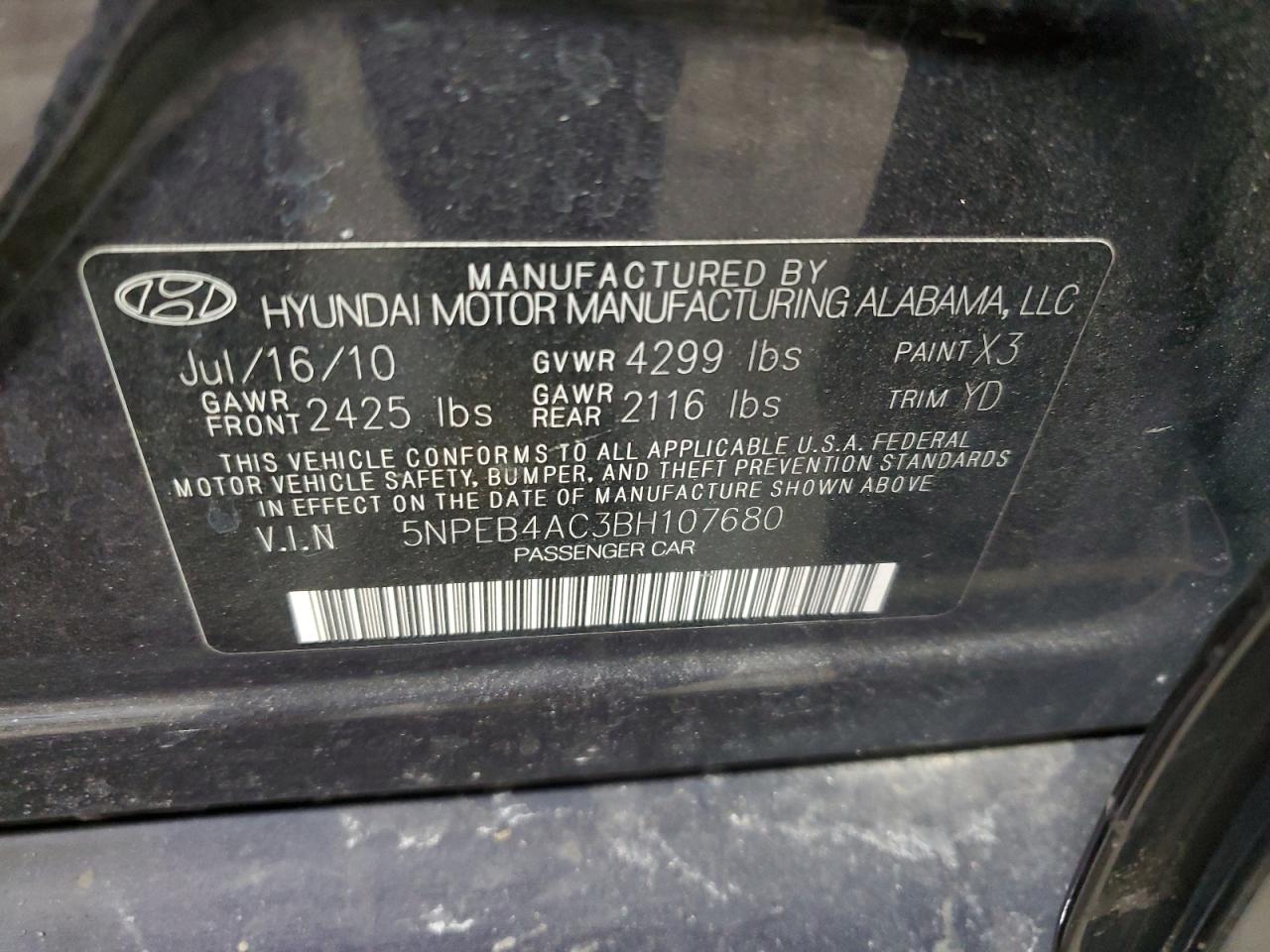 2011 Hyundai Sonata - Image 12