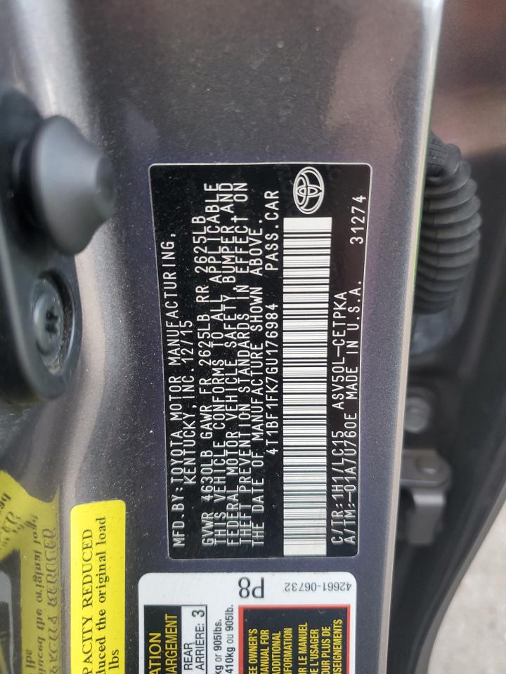 2016 Toyota Camry - Image 14