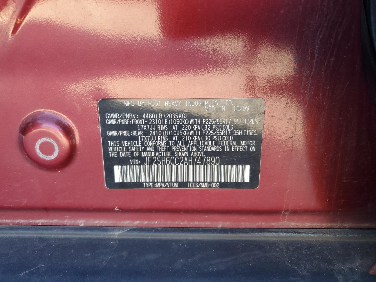 2010 Subaru Forester - Image 13