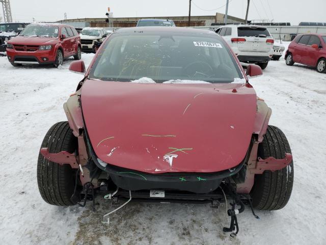  TESLA MODEL 3 2018 Червоний