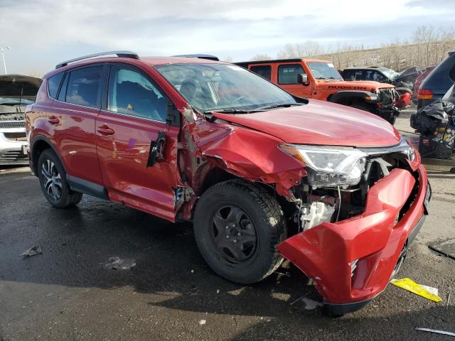  TOYOTA RAV4 2016 Червоний