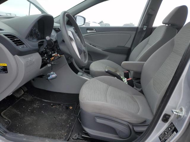  HYUNDAI ACCENT 2016 Серебристый