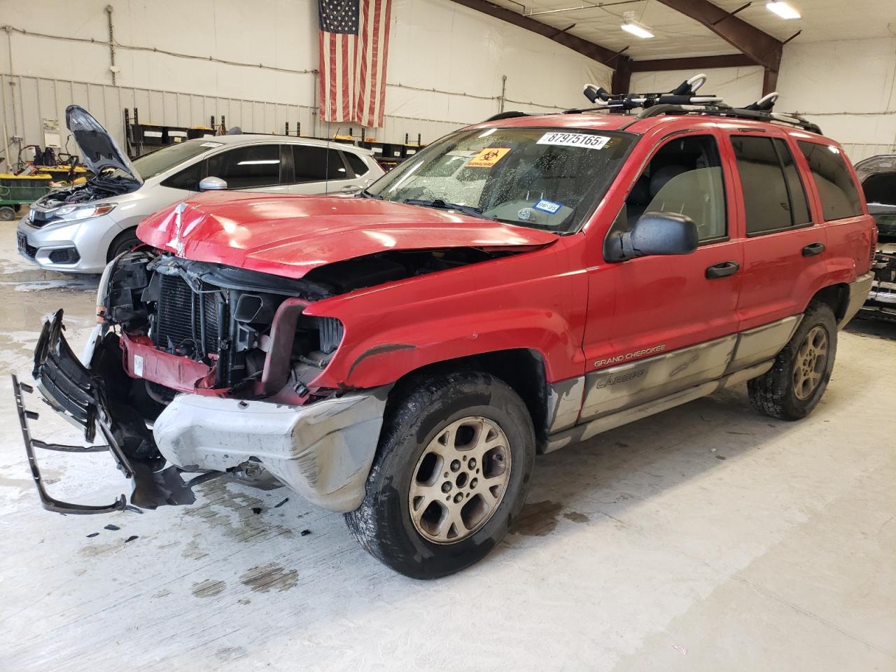 2000 Jeep Grand Cherokee Laredo იყიდება San Antonio-ში, TX - Front End