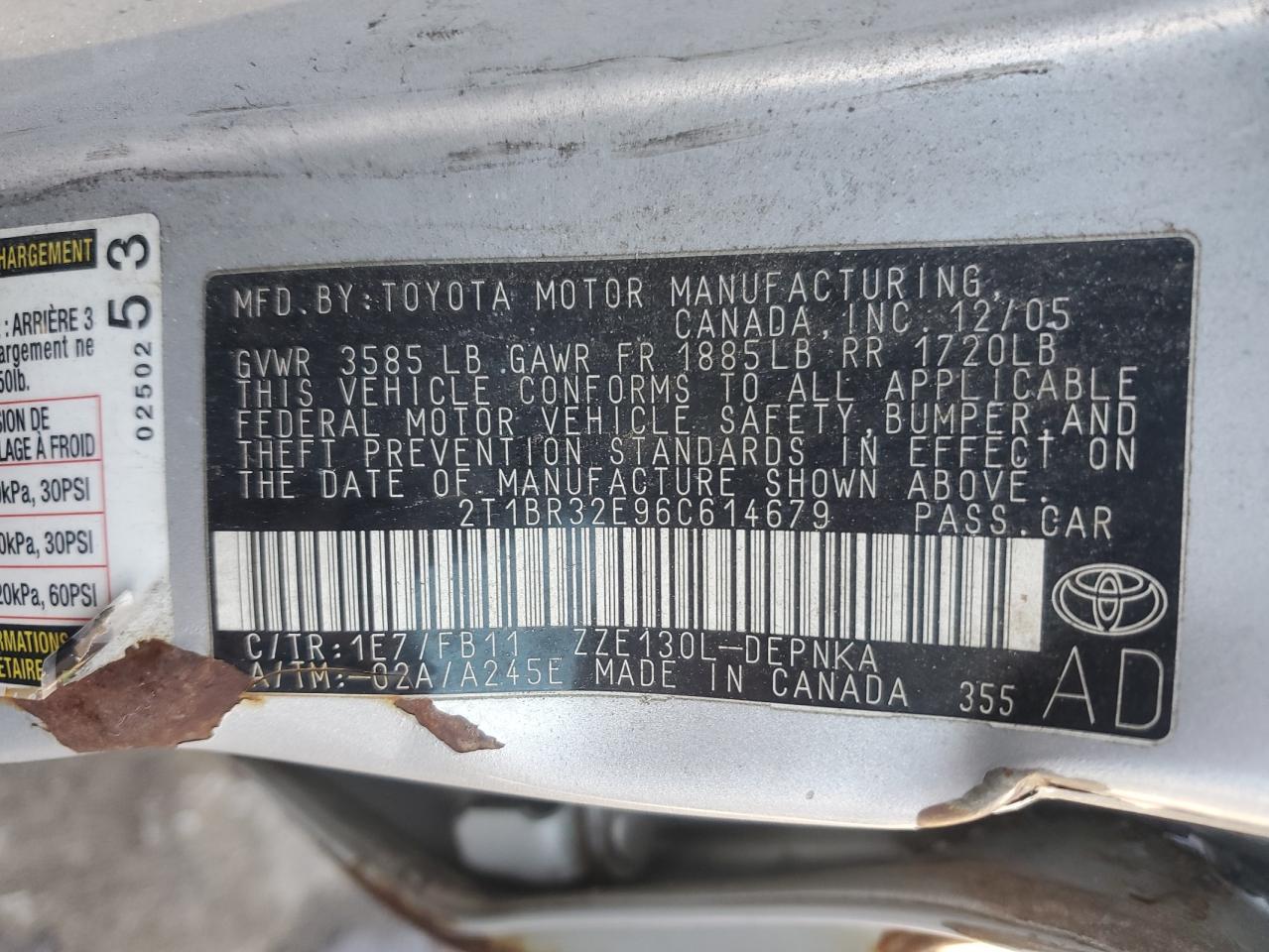 2006 Toyota Corolla - Image 12