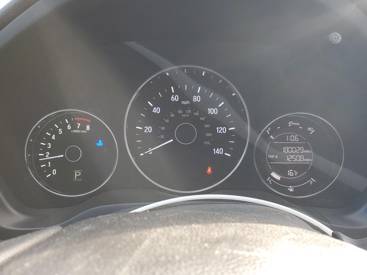 2016 Honda Hr-V Lx VIN: 3CZRU6H3XGM732764 Lot: 41792605