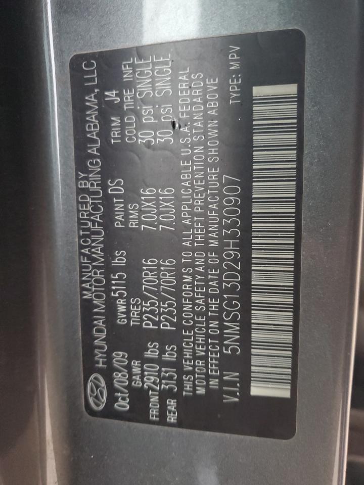 2009 Hyundai Santa Fe - Image 13