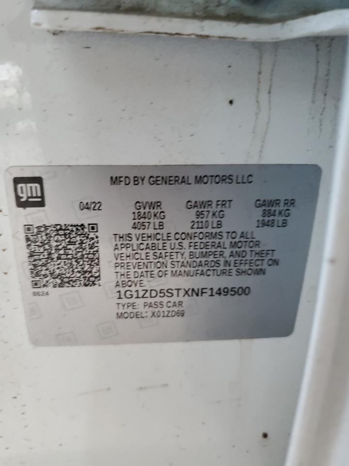 2022 Chevrolet Malibu - Image 12