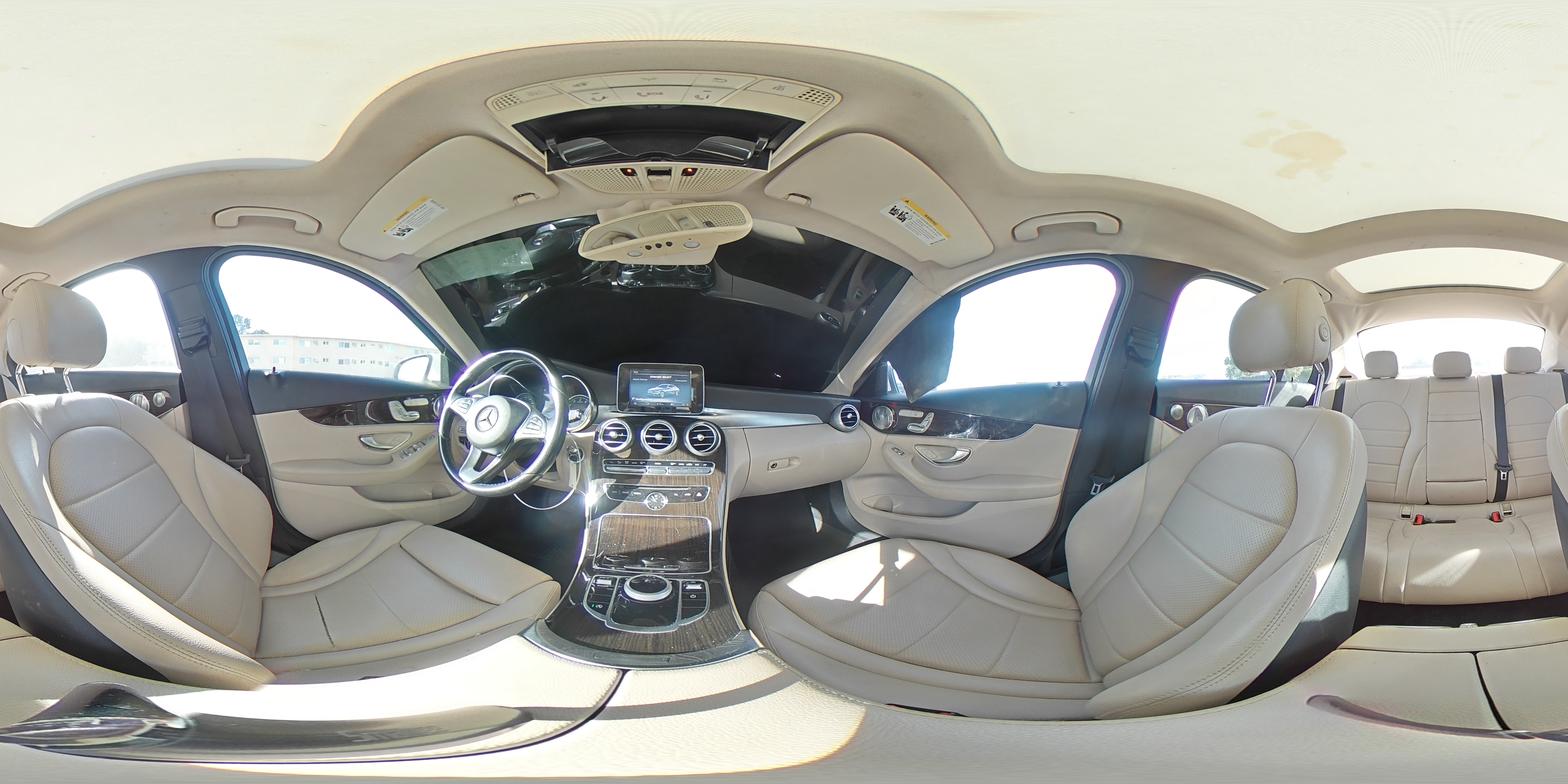 55SWF4KB4HU191562 2017 MERCEDES-BENZ C CLASS - Image 14