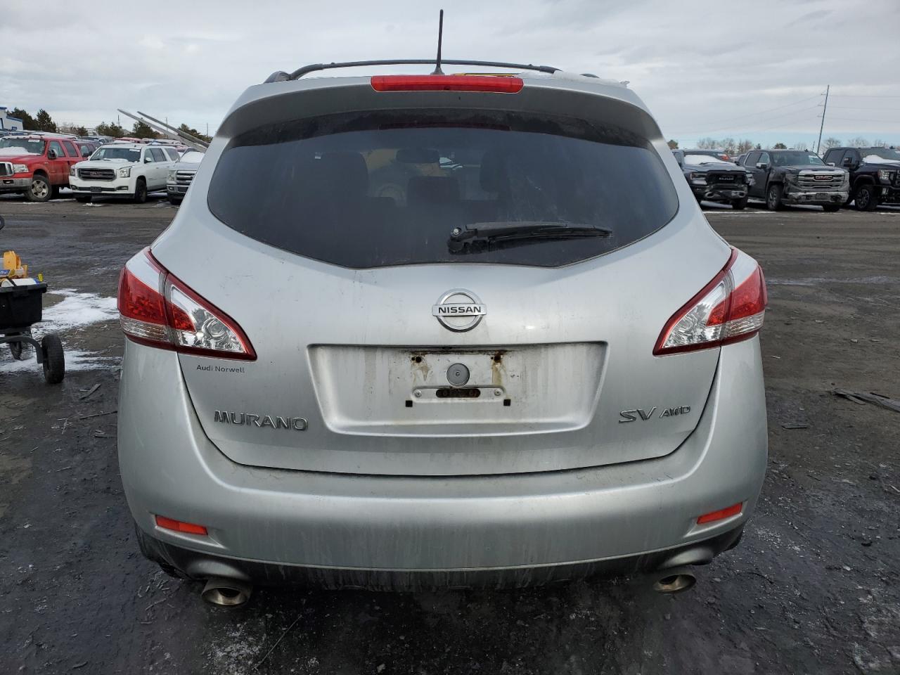 2013 Nissan Murano S VIN: JN8AZ1MW9DW312887 Lot: 42136265
