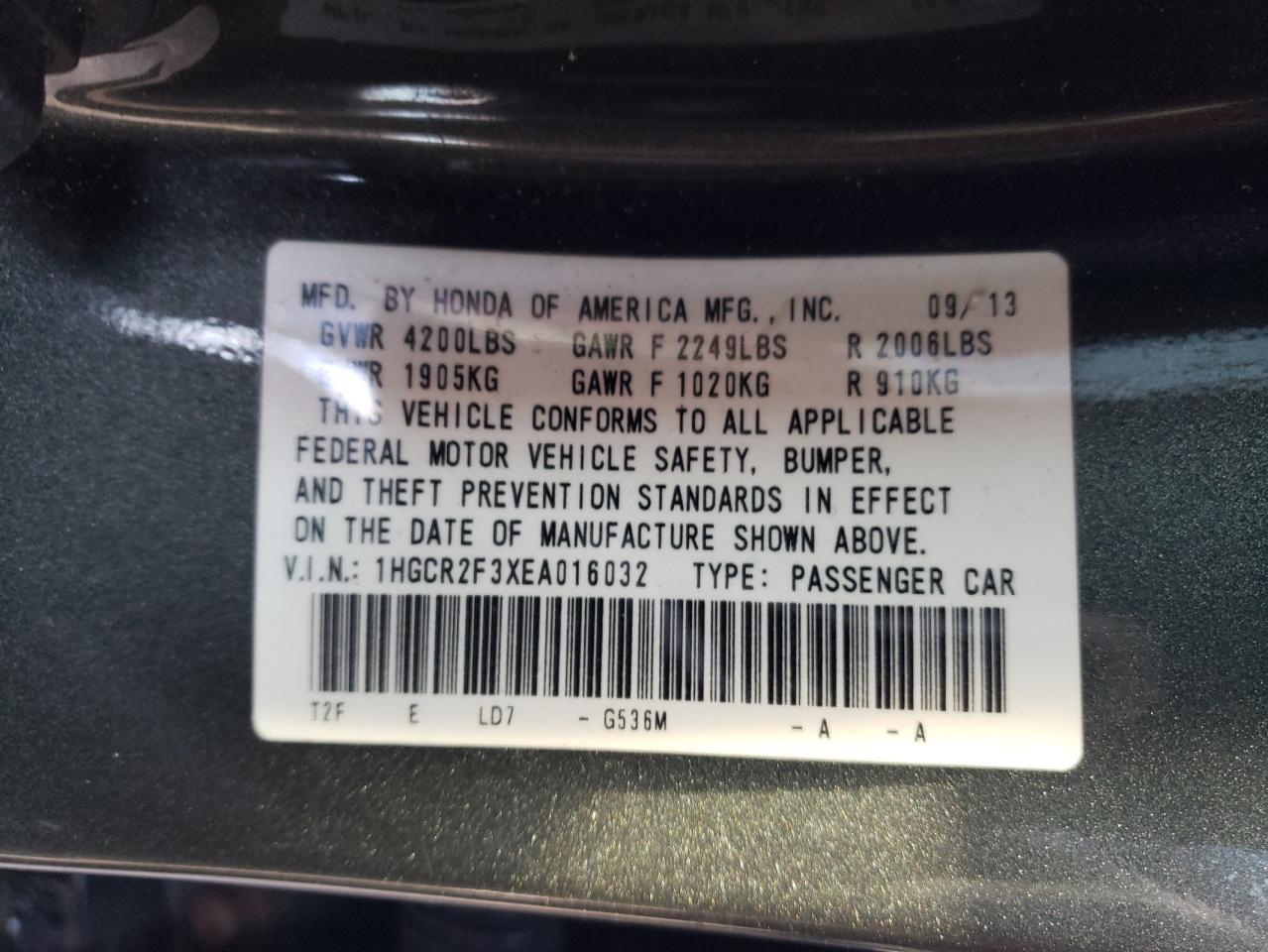 2014 Honda Accord - Image 13