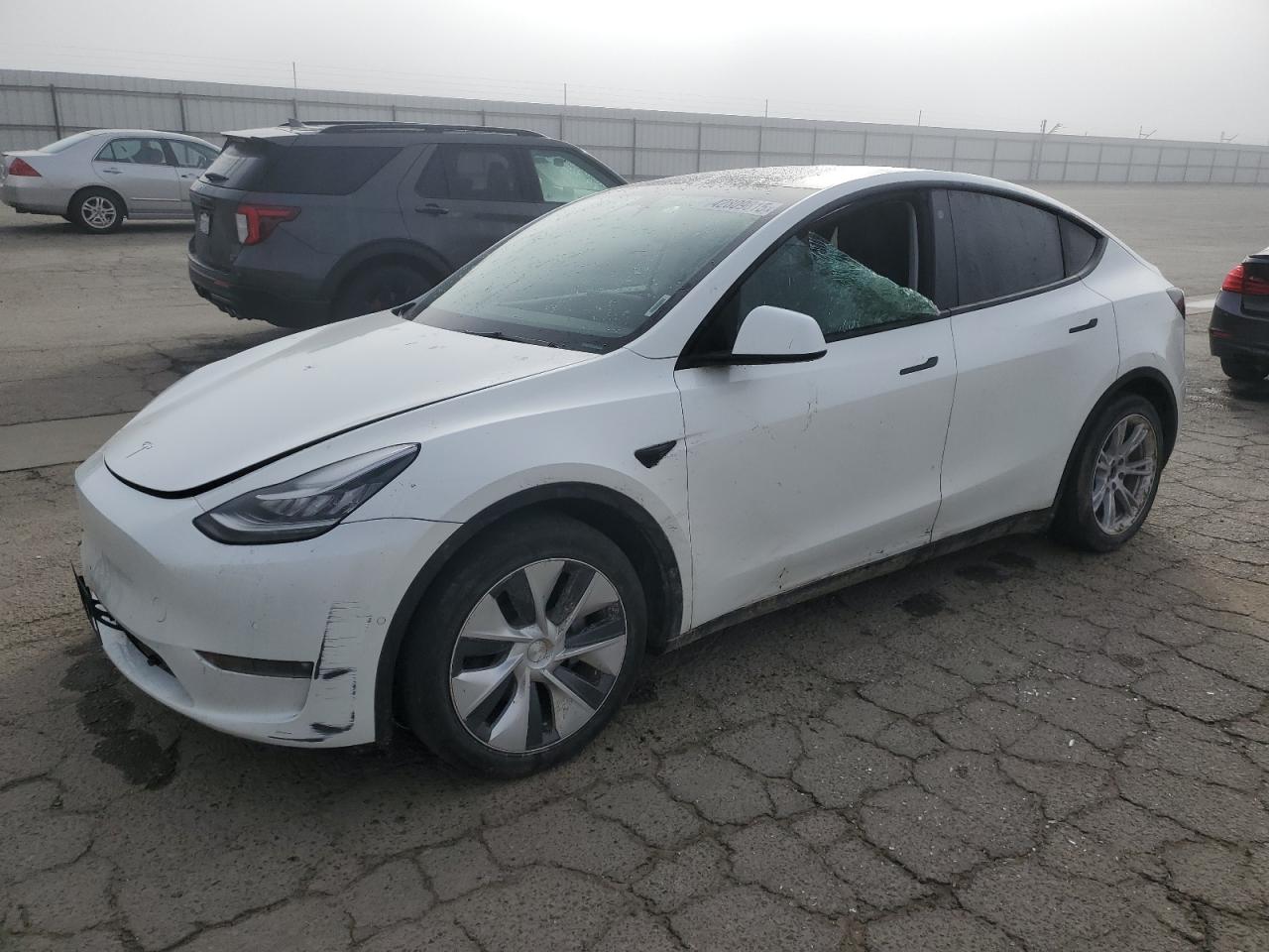 2021 Tesla Model Y на продаже в Fresno, CA - Front End