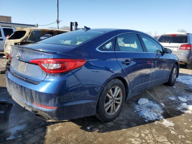  HYUNDAI SONATA 2016 Blue