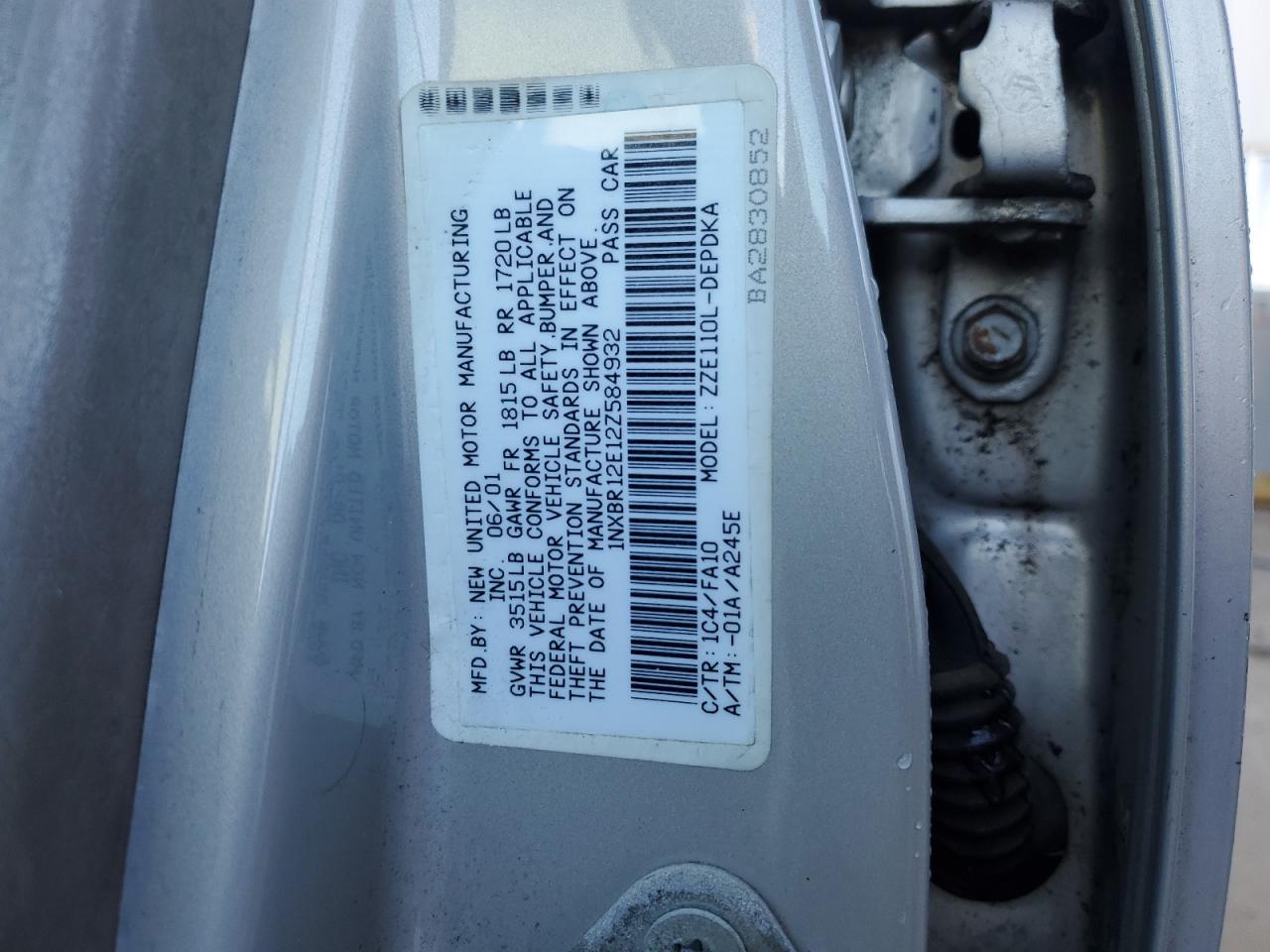 2002 Toyota Corolla - Image 12