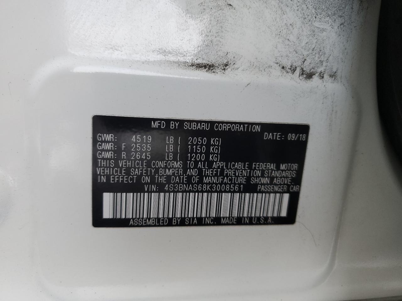 2019 Subaru Legacy - Image 14