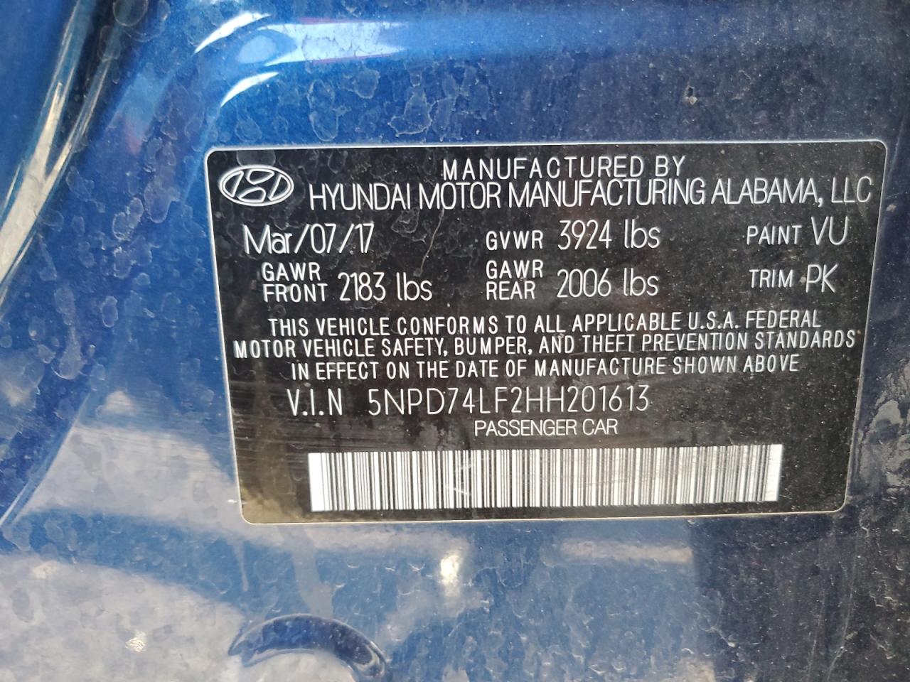 2017 Hyundai Elantra - Image 12