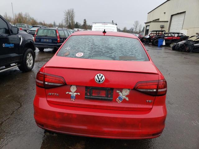  VOLKSWAGEN JETTA 2016 Czerwony