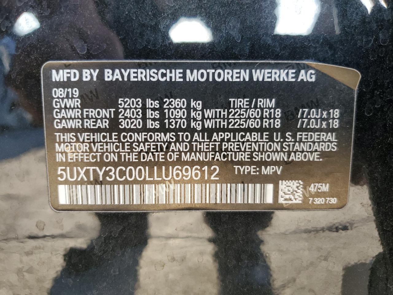 2020 BMW X3 - Image 14