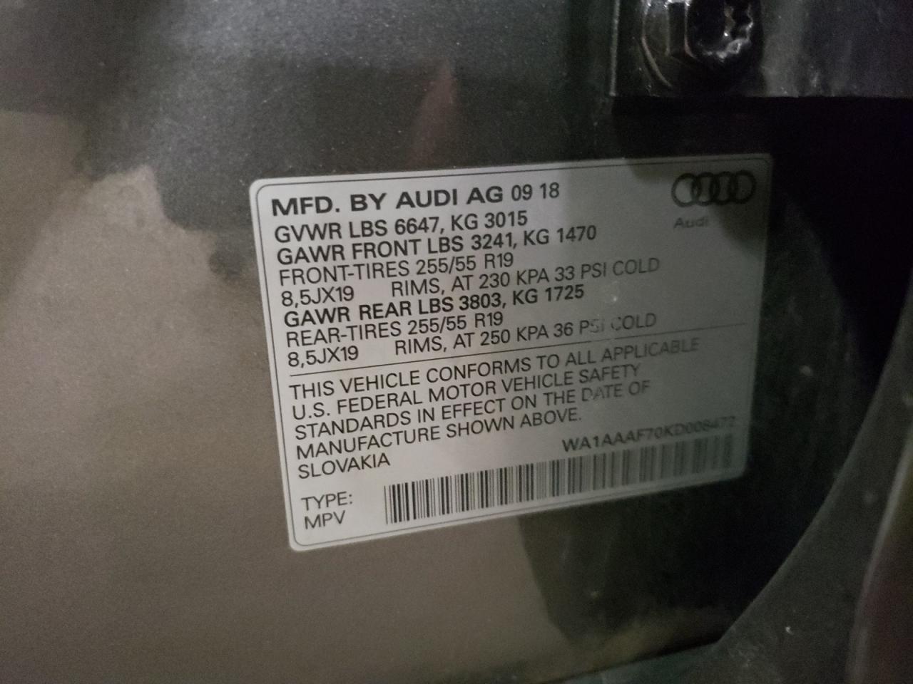 2019 Audi Q7 - Image 13