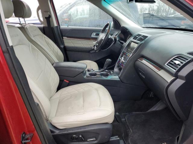  FORD EXPLORER 2016 Красный