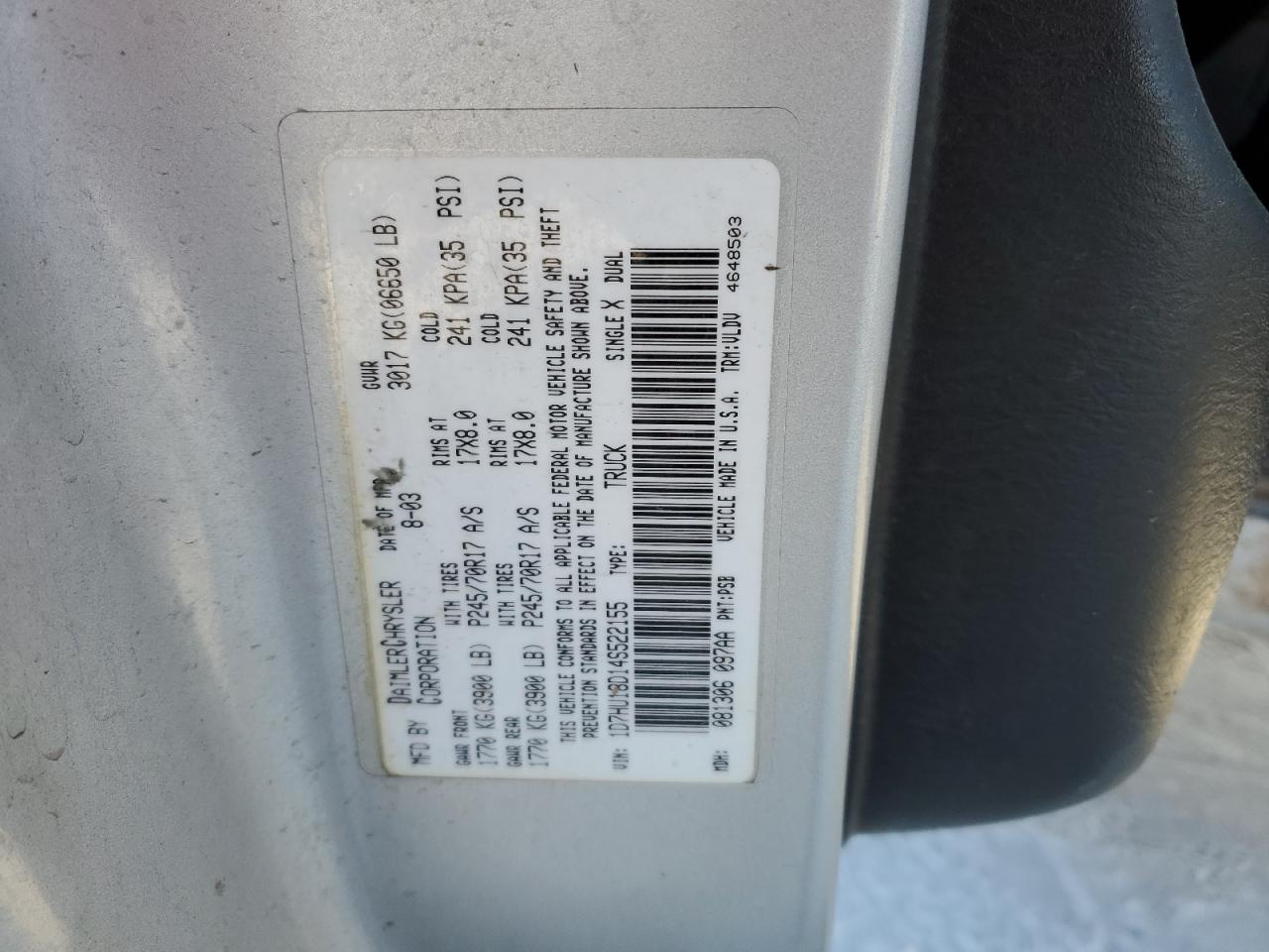 2004 Dodge RAM - Image 12