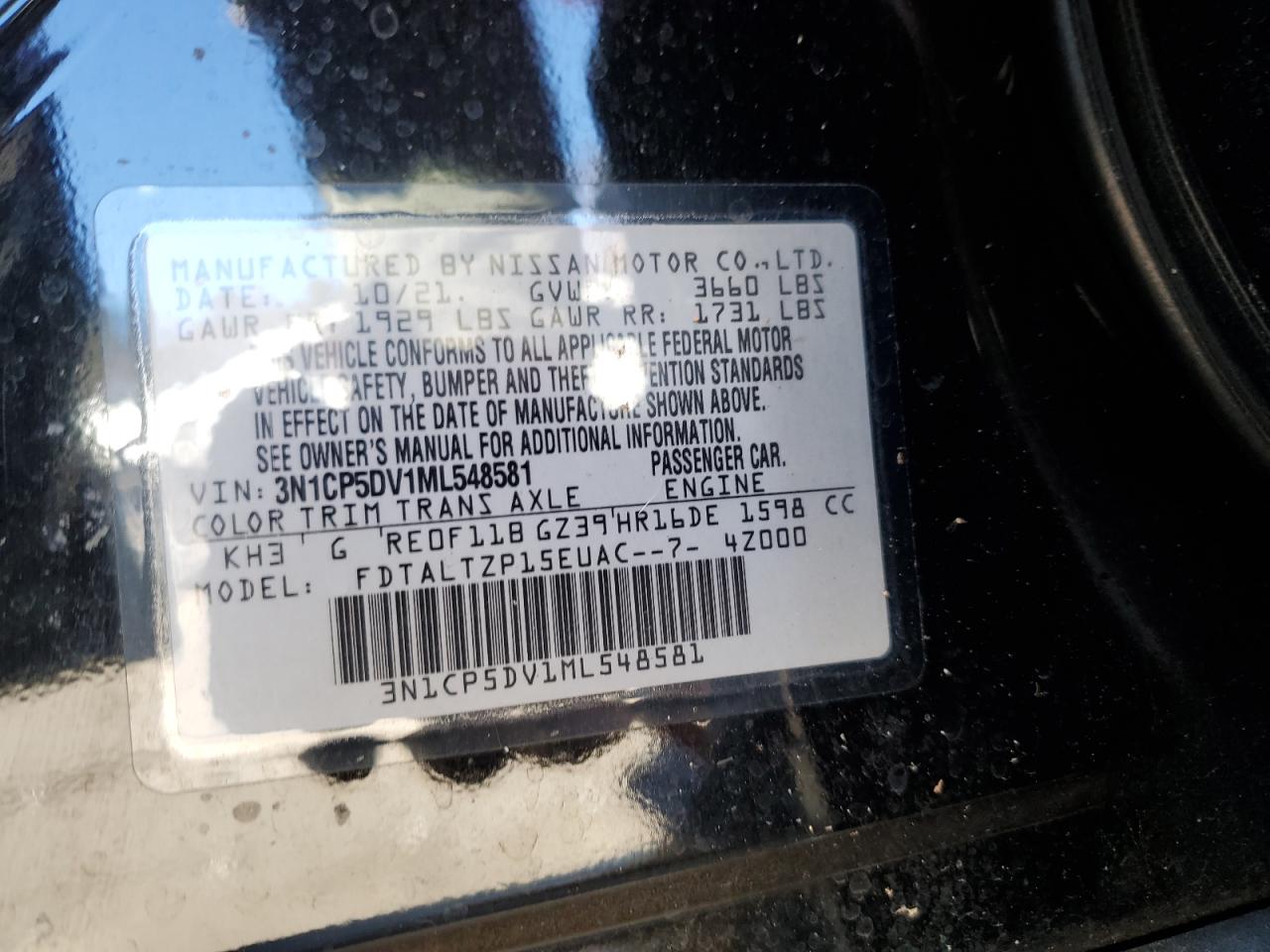 2021 Nissan Kicks - Image 14