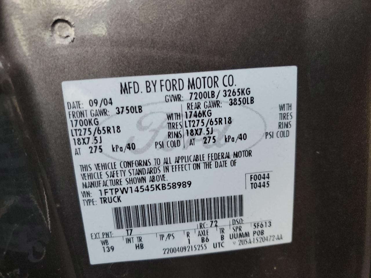 2005 Ford F-150 - Image 12