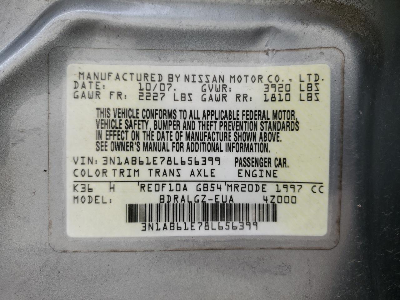 2008 Nissan Sentra - Image 13
