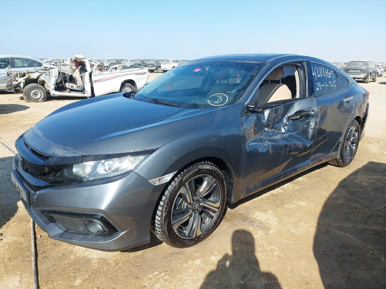 NLAFC5672LW005324 - 2020 HONDA CIVIC - #42881605