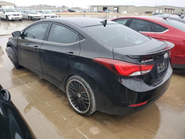 Sedans HYUNDAI ELANTRA 2014 Black