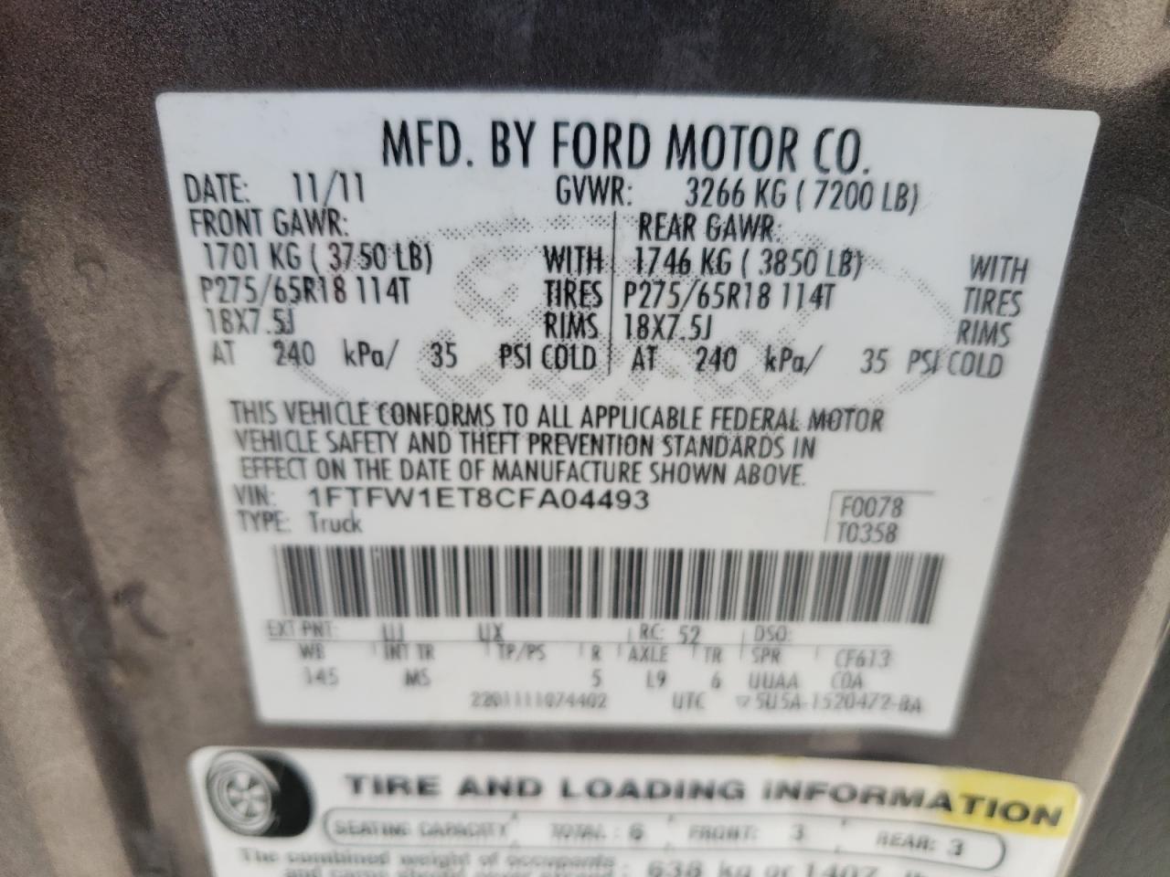 2012 Ford F-150 - Image 13