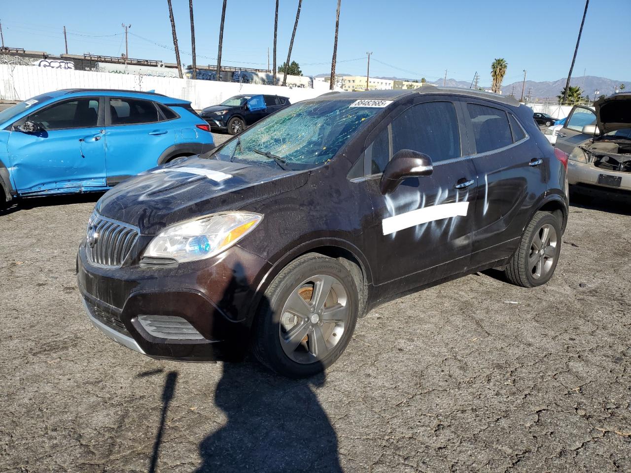 2014 Buick Encore იყიდება Van Nuys-ში, CA - Vandalism