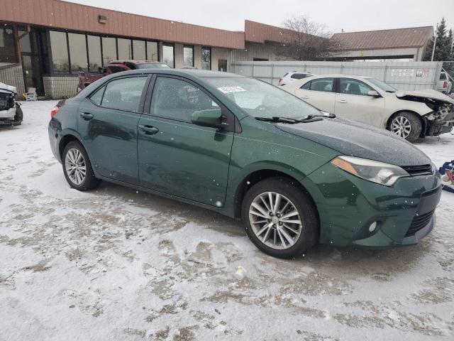  TOYOTA COROLLA 2014 Zielony