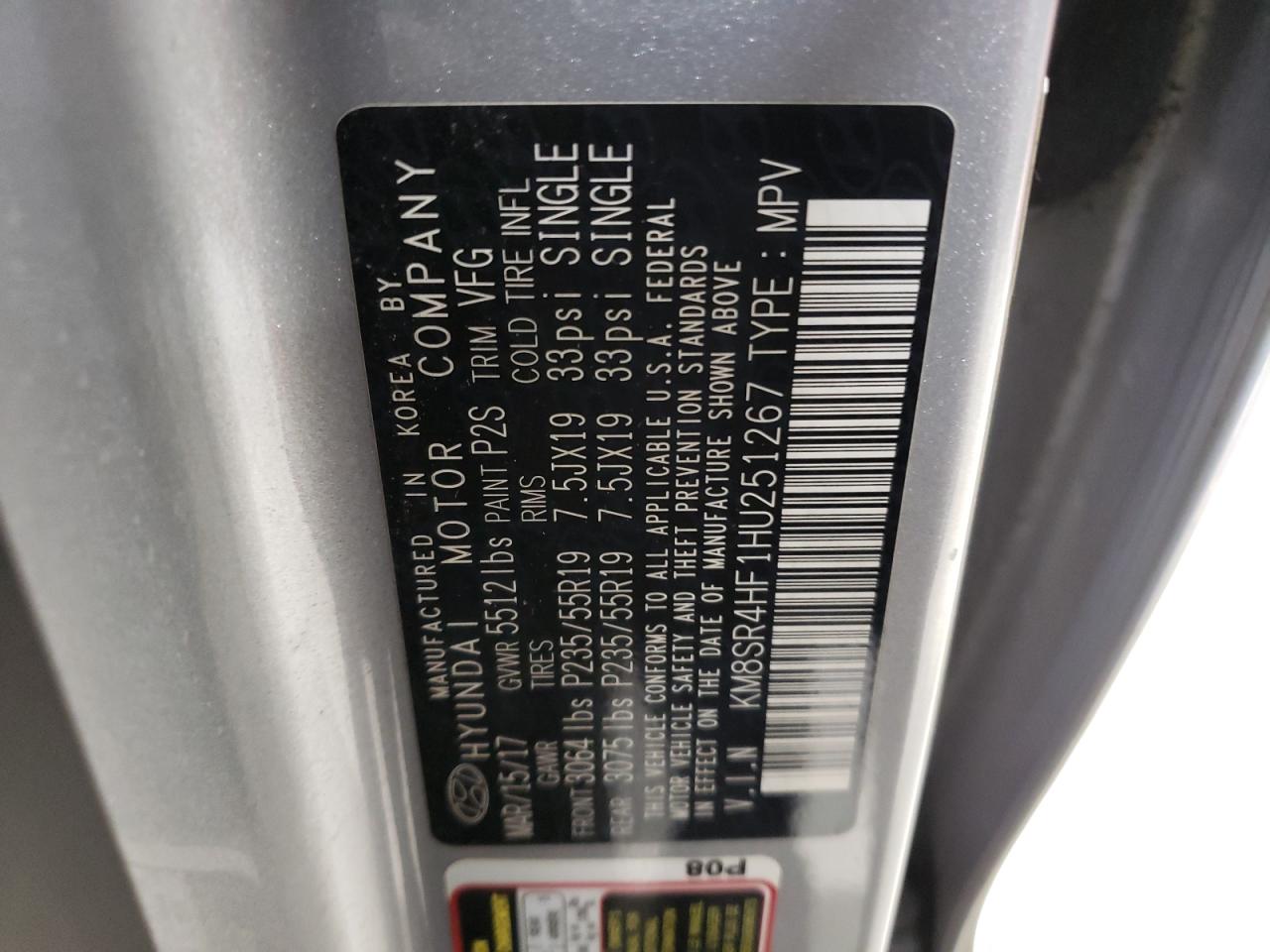 2017 Hyundai Santa Fe - Image 14