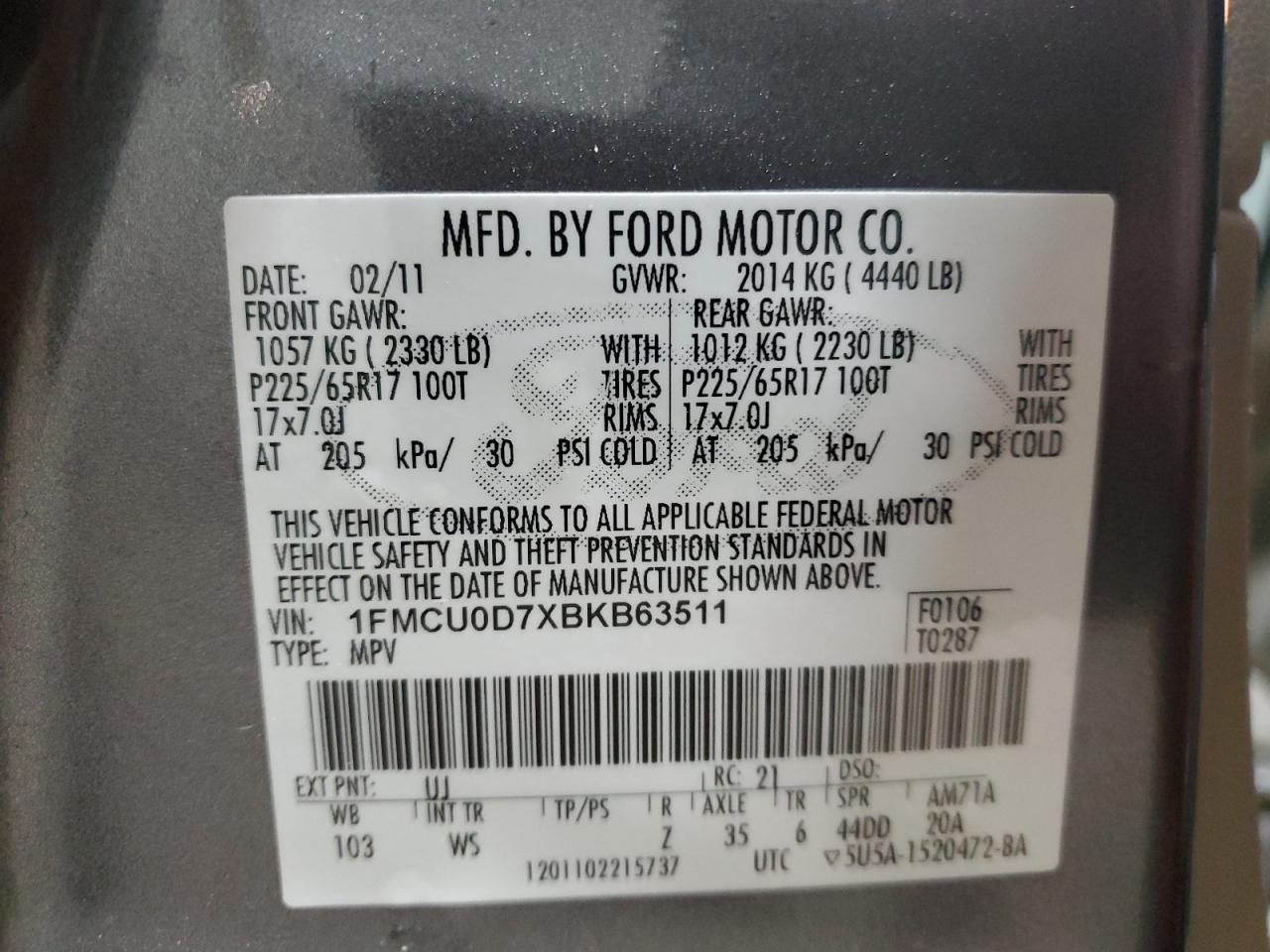 2011 Ford Escape - Image 13