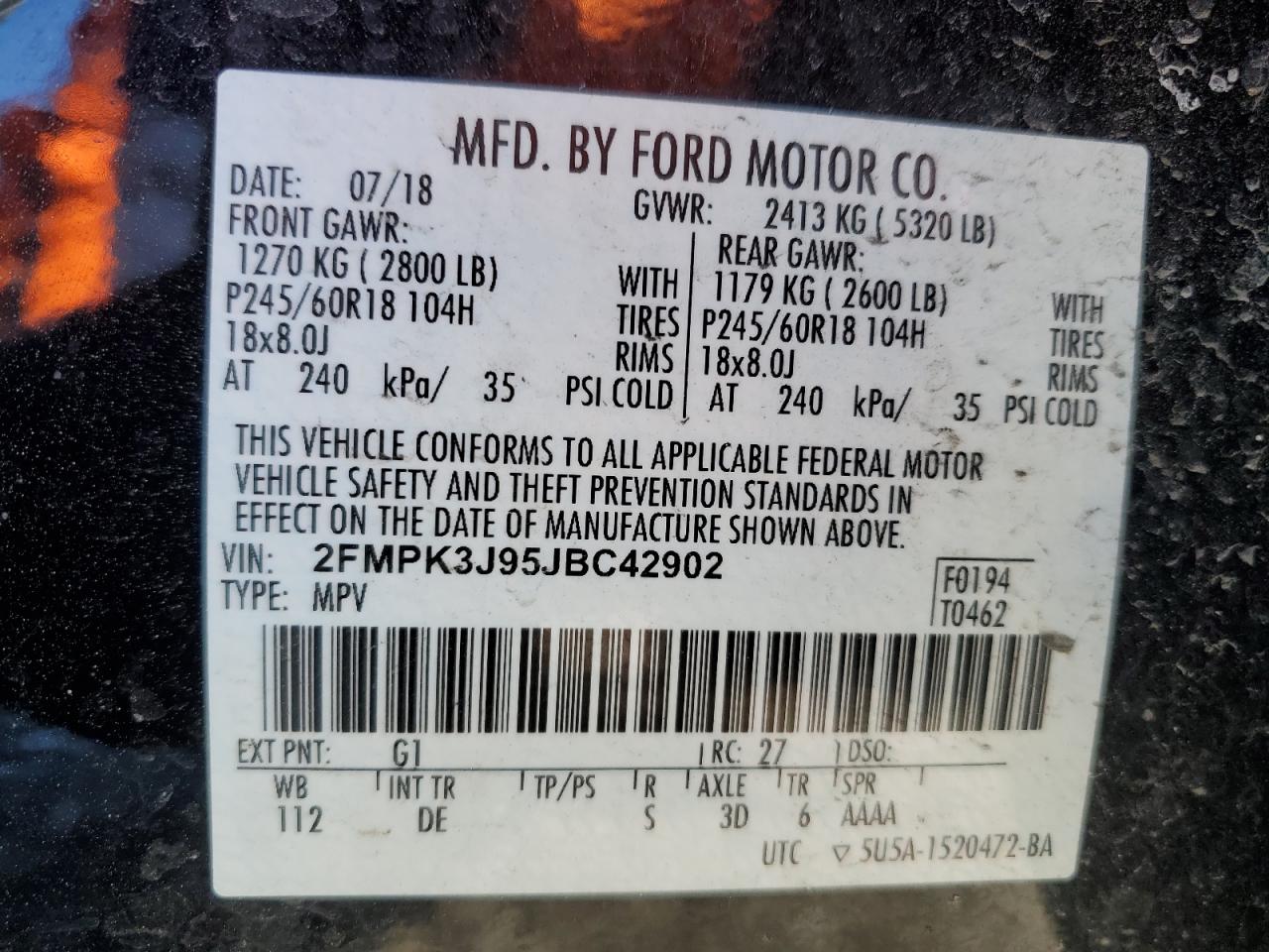 2018 Ford Edge - Image 15
