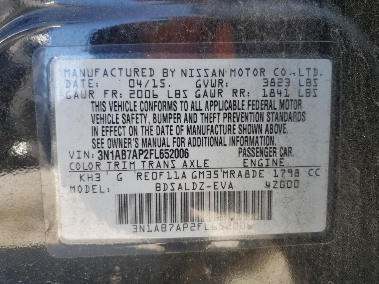2015 Nissan Sentra - Image 15