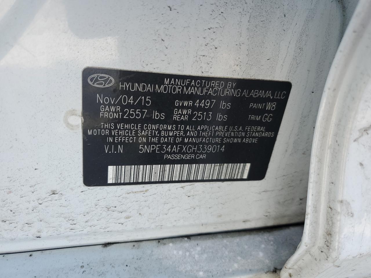 2016 Hyundai Sonata - Image 14
