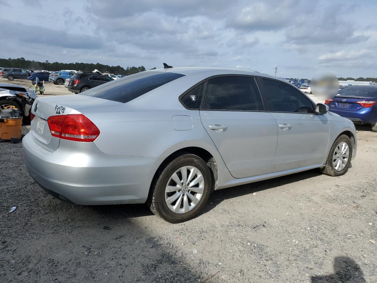 VIN 1VWAS7A30EC092486 2014 VOLKSWAGEN PASSAT no.3