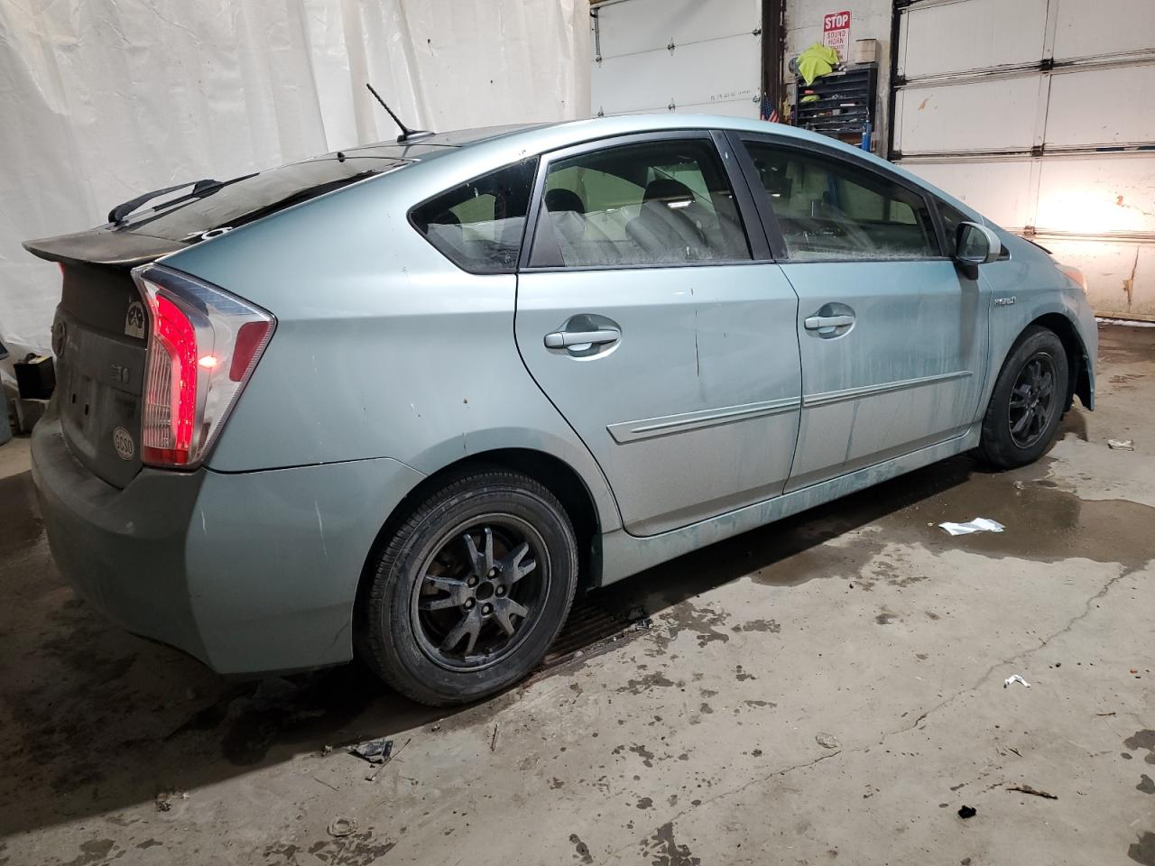 2013 Toyota Prius turquoise null hybrid JTDKN3DU6D5538736 photo #4