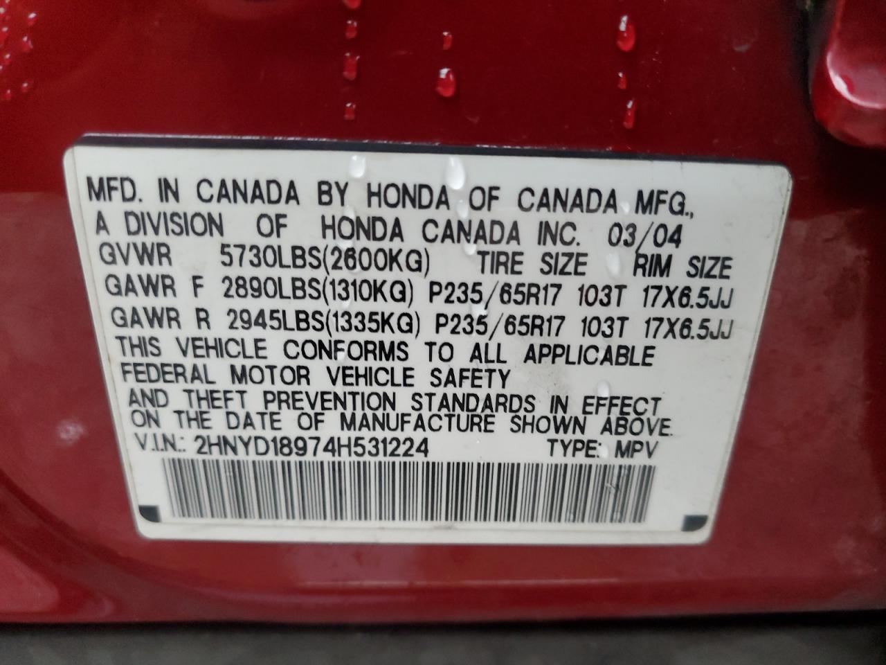 2004 Acura MDX - Image 16