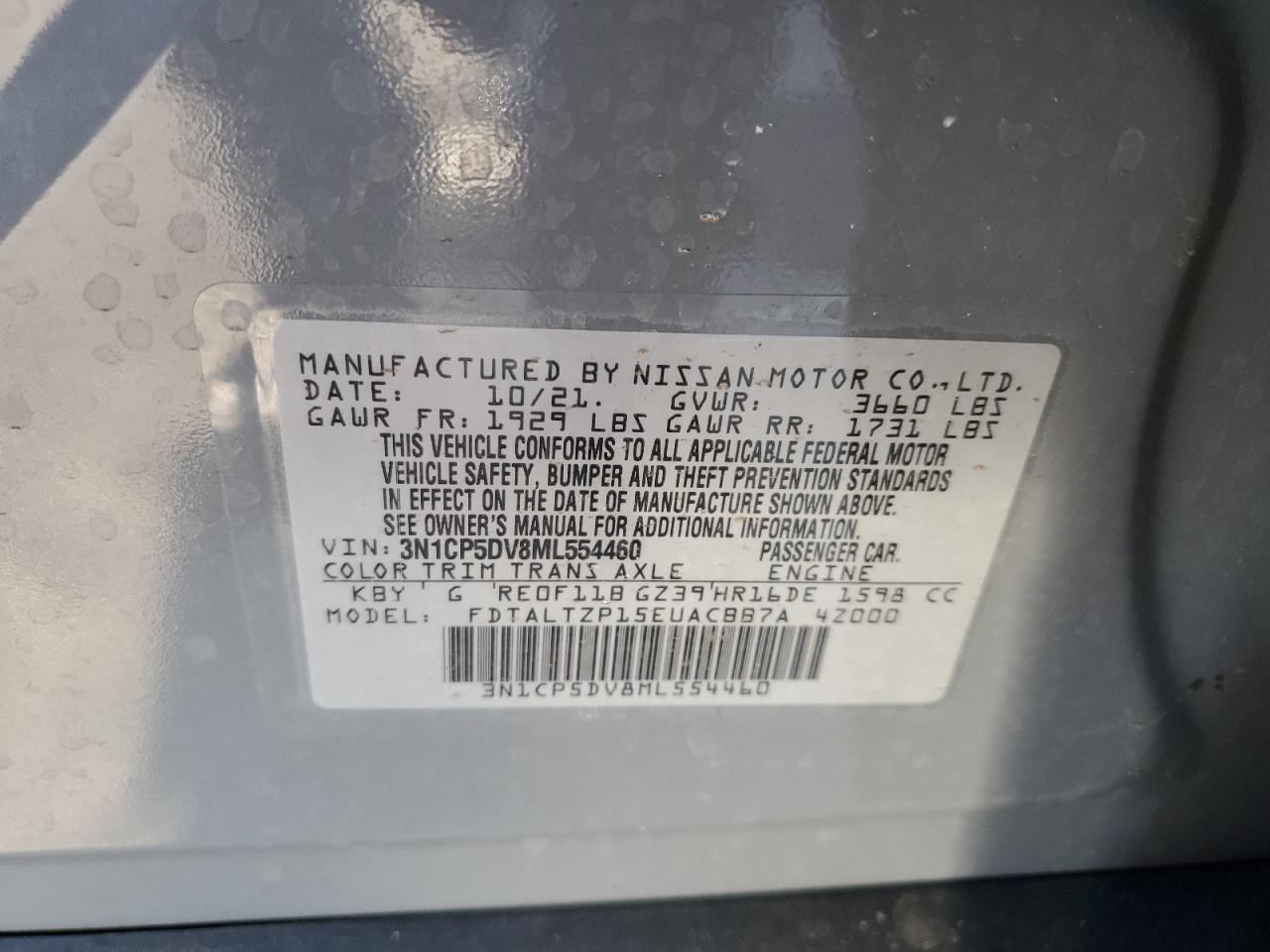2021 Nissan Kicks - Image 15