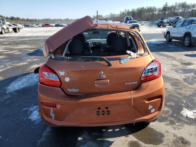 Хэтчбеки MITSUBISHI MIRAGE 2017 Оранжевый